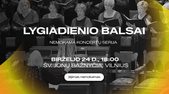 Solstice Concerts: North Florida Women's Chorale (USA) | FREE, event in Vilnius