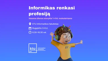 Informiko vasaros stovykla 2026