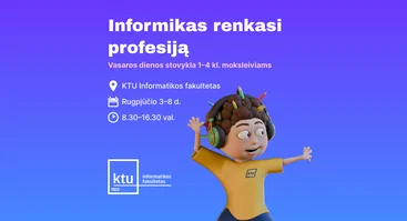 Informiko vasaros stovykla 2026