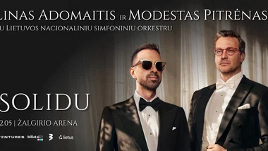 Linas Adomaitis ir Modestas Pitrėnas su LNSO | Žalgirio arena
