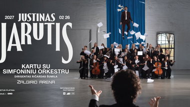 Justinas Jarutis su simfoniniu orkestru