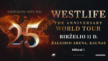 WESTLIFE 25: THE ANNIVERSARY WORLD TOUR