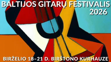 Baltijos gitarų festivalis 2026. Atidarymo koncertas. Rosie Bennet (UK) / Daniyah Guitar Duo (Slovėnija/Portugalija)