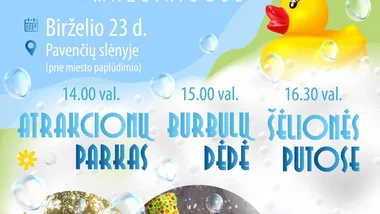 DIDŽIOSIOS JONINĖS Mažeikiuose VAIKAMS
