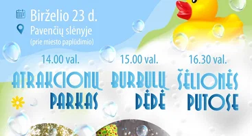 DIDŽIOSIOS JONINĖS Mažeikiuose VAIKAMS