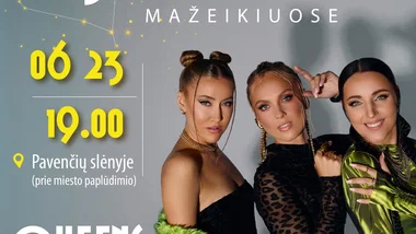 DIDŽIOSIOS JONINĖS Mažeikiuose / QUEEN ROSES