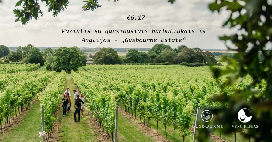 „Gusbourne“ vyno degustacija - pažintis su viena garsiausių Anglijos vyninių