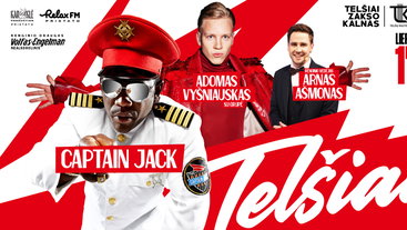 CAPTAIN JACK, Adomas Vyšniauskas su grupe ir kt. | Telšiai
