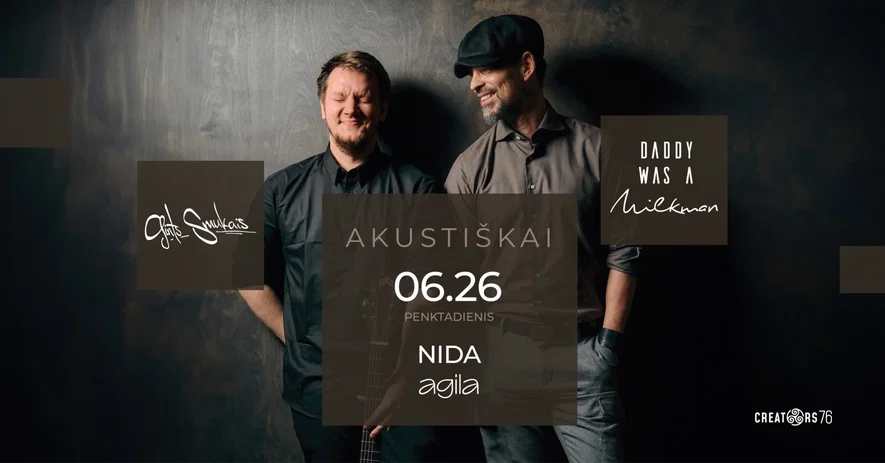Daddy Was A Milkman akustiškai | NIDA