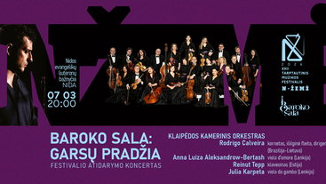 "Baroko sala: garsų pradžia" | Festivalio atidarymo koncertas