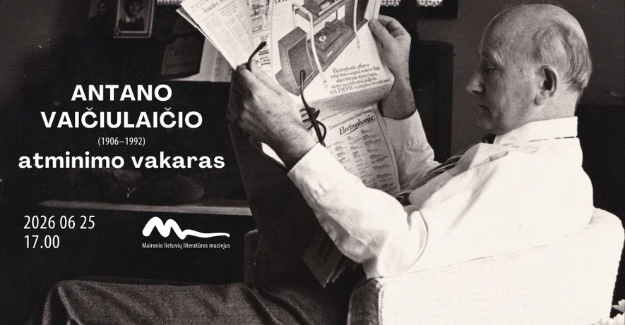 Antano Vaičiulaičio atminimo vakaras