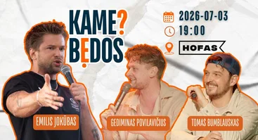 KAME BĖDOS? #11 su Emiliu Jokūbu / Memel Comedy Co / Klaipėda - Hofas