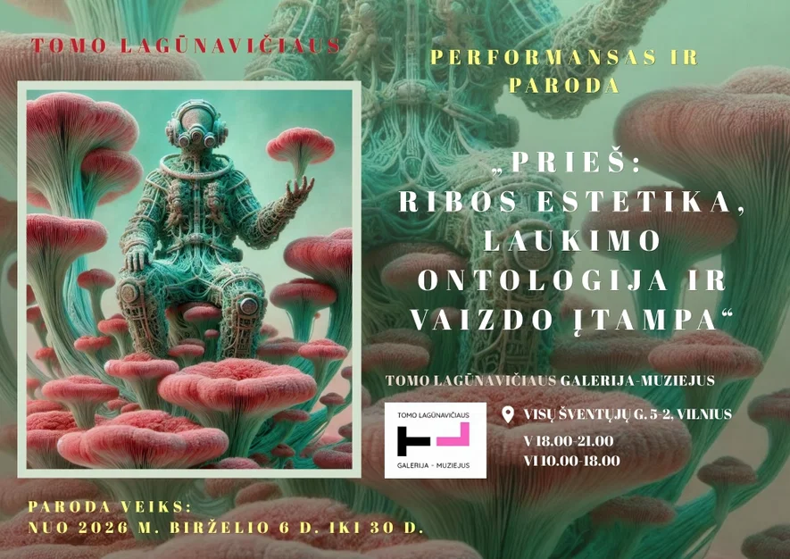 PRIEŠ: ribos estetika, laukimo ontologija ir vaizdo įtampa (performansas ir paroda)