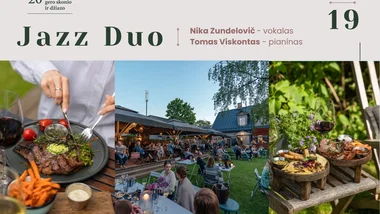 Vakarienė skambant džiazui • JAZZ DUO • N.Zundelovič - vokalas, T.Viskontas - piano