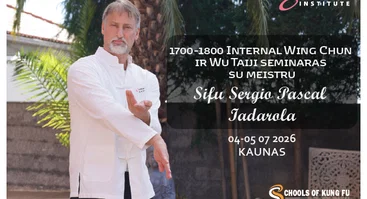 1700–1800 Internal Wing Chun ir Wu Taiji seminaras