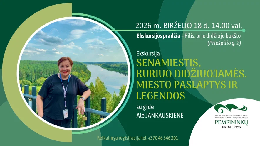 Ekskursija „Senamiestis, kuriuo didžiuojamės. Miesto paslaptys ir legendos“
