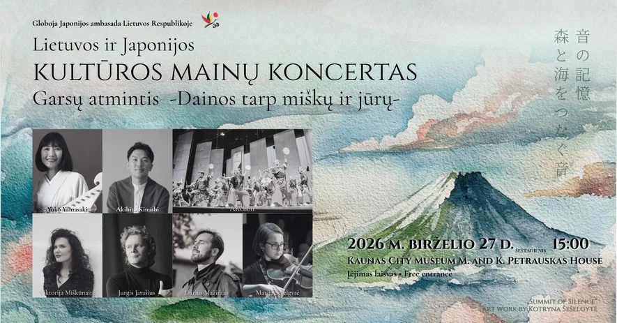 Koncertas „Garsų atmintis. Dainos tarp miškų ir jūrų“