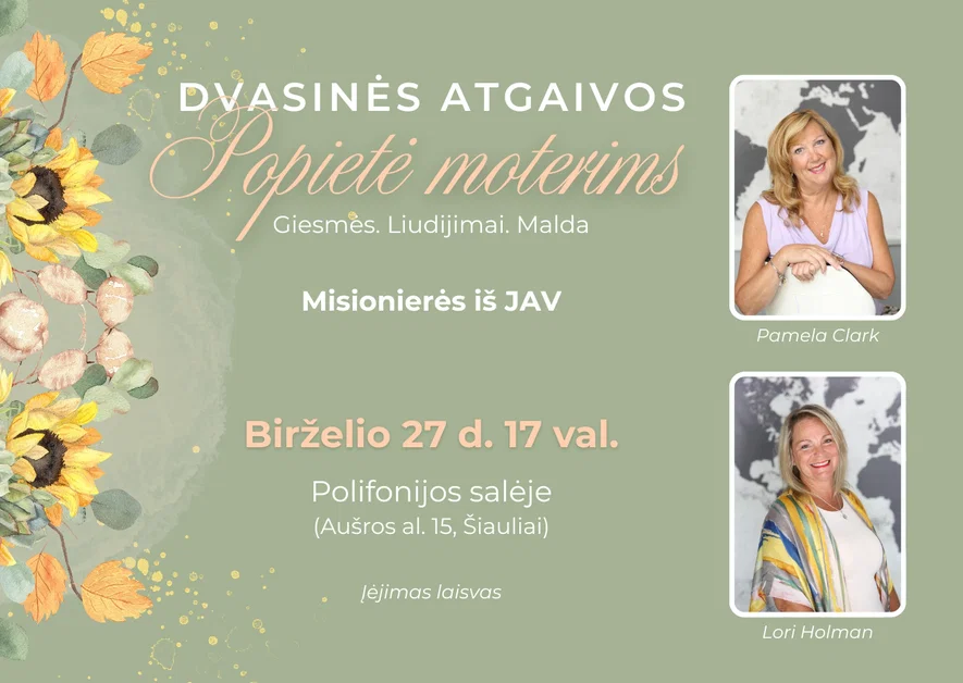 Dvasinės atgaivos popietė moterims