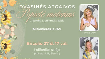 Dvasinės atgaivos popietė moterims