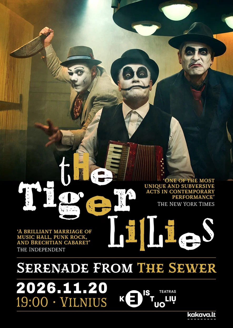 „The Tiger Lillies” | Vilnius