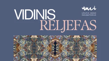 Dirbtuvės su parodos „Vidinis reljefas“ autore Severija Žukauskyte