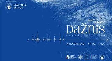 Parodos „Vakarų vėjai 26/Dažnis“ atidarymas