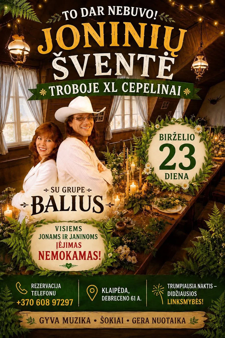 Joninių šventė “Troba - XL cepelinai”