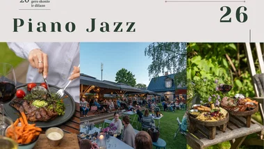 Vakarienė skambant džiazui • Po atviru dangumi • Piano Jazz 06.26