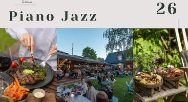 Vakarienė skambant džiazui • Po atviru dangumi • Piano Jazz 06.26