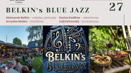 Dinner with Jazz • BELKIN's BLUE JAZZ, event in Vilnius