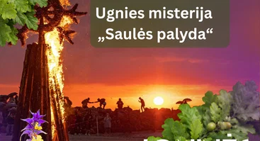 Joninės Šventojoje 2026. Ugnies misterija „Saulės palyda“ 