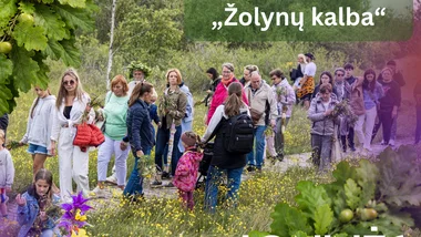 Joninės Šventojoje 2026. Kupoliavimas „Žolynų kalba“