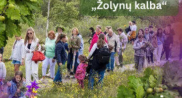 Joninės Šventojoje 2026. Kupoliavimas „Žolynų kalba“