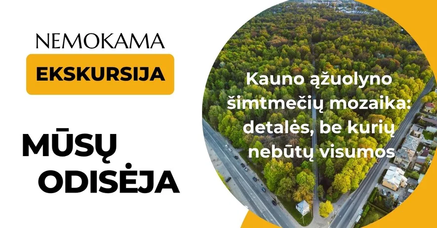 Kauno ąžuolyno šimtmečių mozaika: detalės, be kurių nebūtų visumos