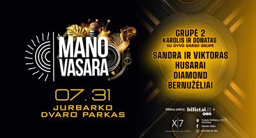 MANO VASARA JURBARKE 2026