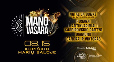 MANO VASARA KUPIŠKYJE 2026