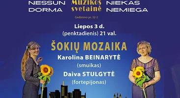 NESSUN DORMA... NIEKAS NEMIEGA Koncertų maratono festivalis
