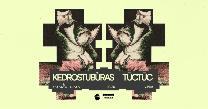 TŪC TŪC | Kedrostubùras | Vasaros Terasa