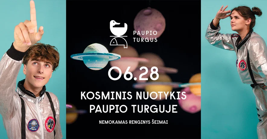Kosminis nuotykis Paupio turguje | Renginys šeimai