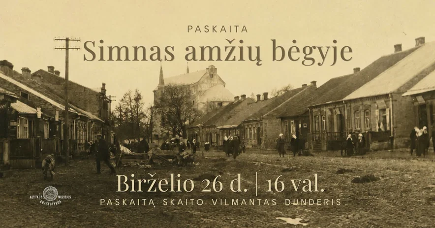 Paskaita „Simnas amžių bėgyje”