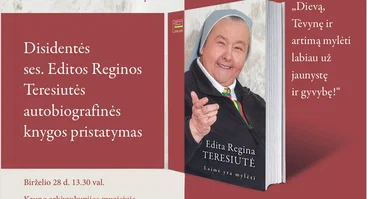 Ses. Editos Reginos Teresiutės knygos "Laimė yra mylėti" pristatymas
