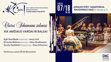 CLAROS SCHUMANN SALONAS. XIX AMŽIAUS VARDAI IR BALSAI