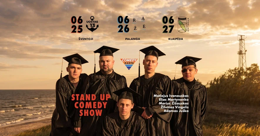STAND UP: AUKŠTASIS IŠSILAVINIMAS I COMEDY KASTA