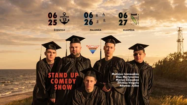 STAND UP: AUKŠTASIS IŠSILAVINIMAS I COMEDY KASTA