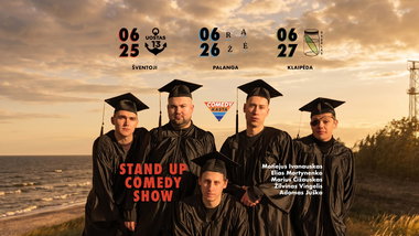 STAND UP: AUKŠTASIS IŠSILAVINIMAS I COMEDY KASTA