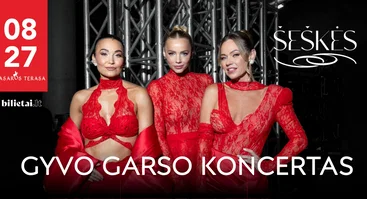 ŠEŠKĖS su grupe | GYVOS MUZIKOS KONCERTAS