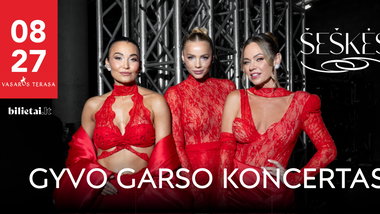 ŠEŠKĖS su grupe | GYVOS MUZIKOS KONCERTAS