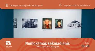 Nemokamas sekmadienis Žako Lipšico muziejuje