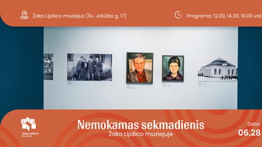 Nemokamas sekmadienis Žako Lipšico muziejuje