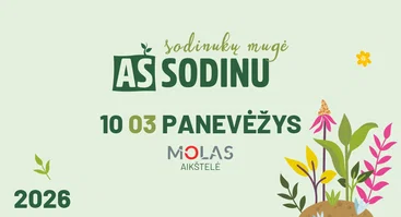 Sodinukų mugė „Aš sodinu“ Panevėžyje